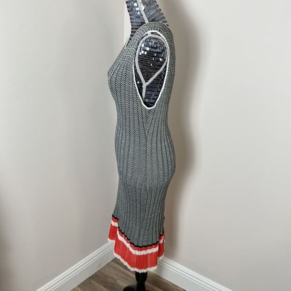 GREY by Jason Wu Chevron Knit Dress size L - Picture 8 of 14